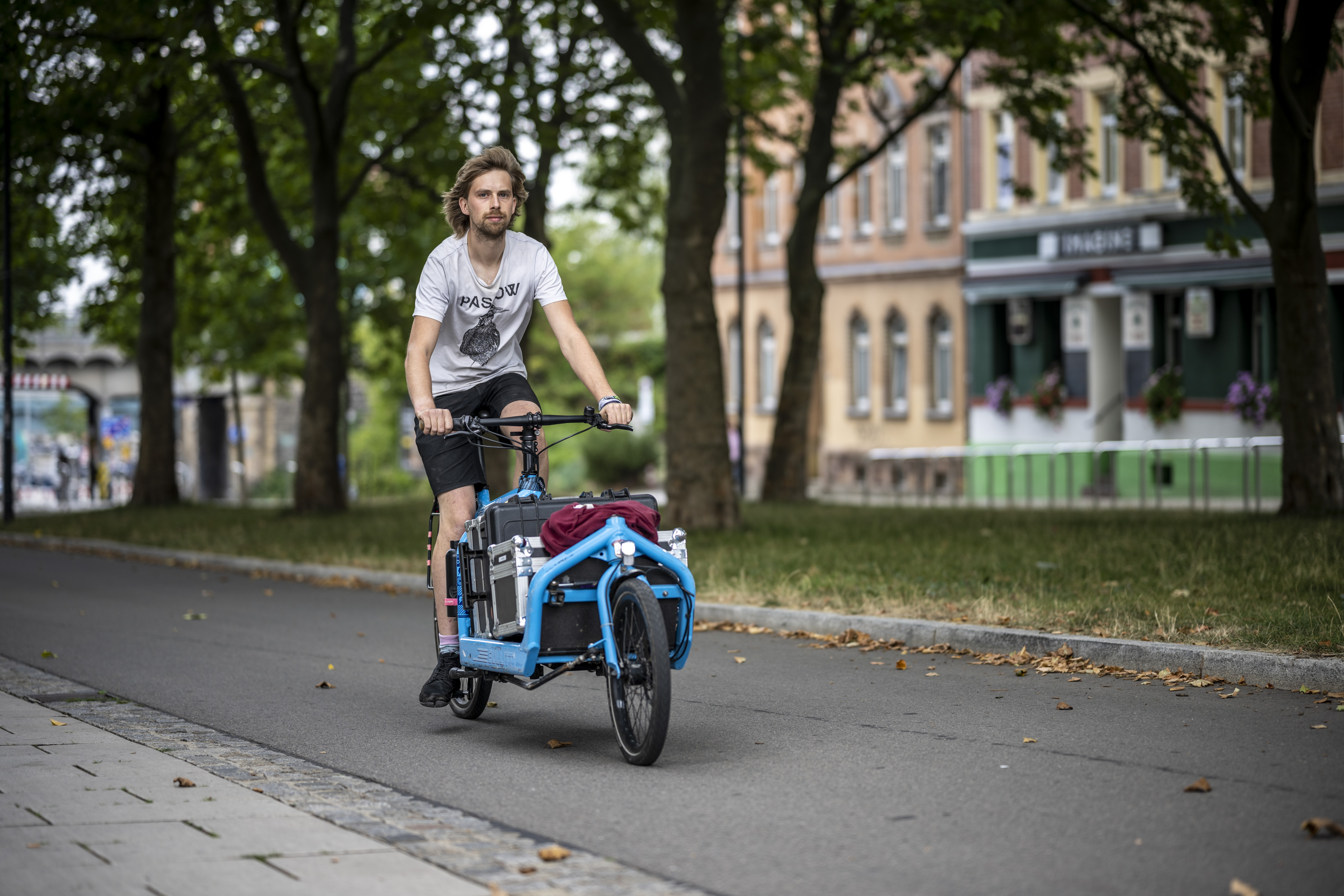 Lastenrad mit Technik